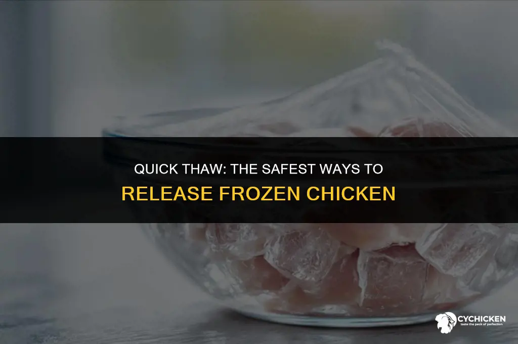 do you fast release frozen chicken