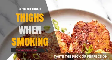 Smoking Chicken Thighs: To Flip or Not to Flip?