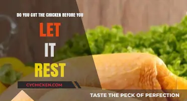 Why Resting Chicken After Gutting is Important