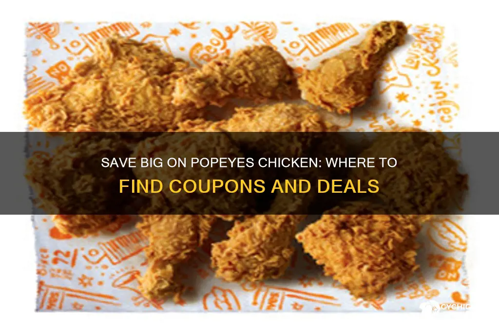 do you have any coupons for popeyes chicken
