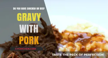 Meat and Gravy: Chicken, Beef, or Pork?