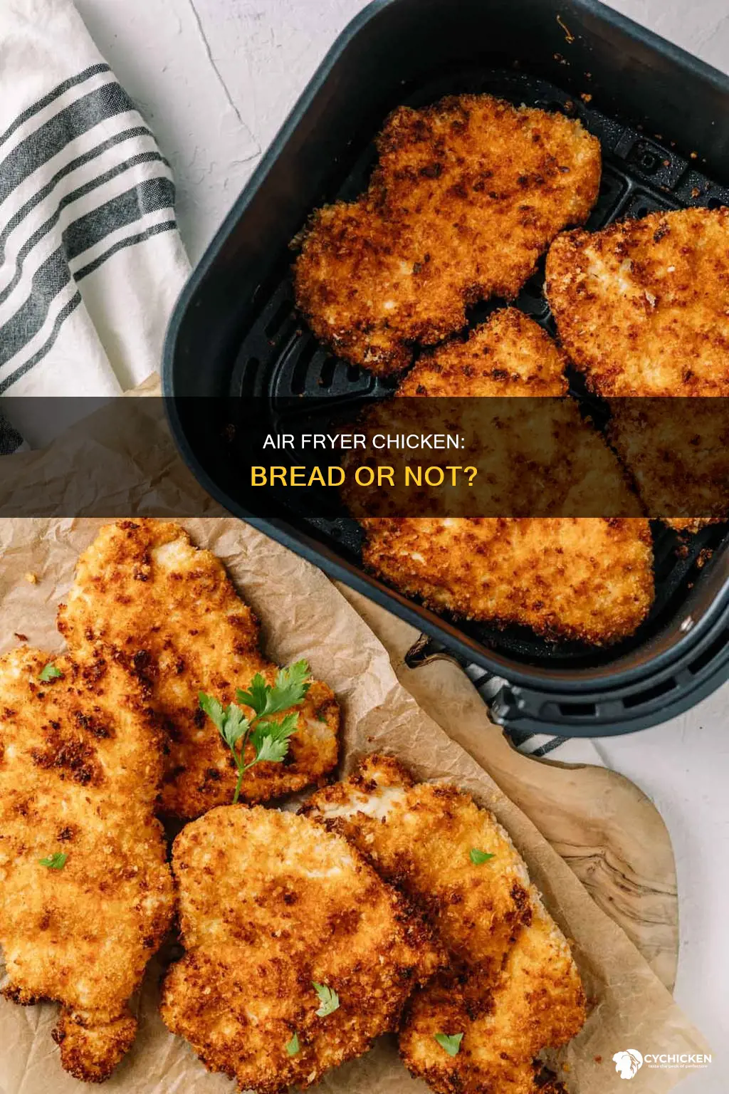 do you have to bread chicken for air fryer