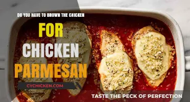 Chicken Parmesan: To Brown or Not to Brown?