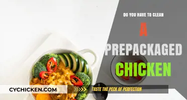 Should You Clean Prepackaged Chicken? A Food Safety Guide