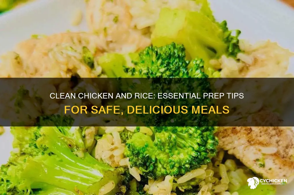 do you have to clean chicken and rates