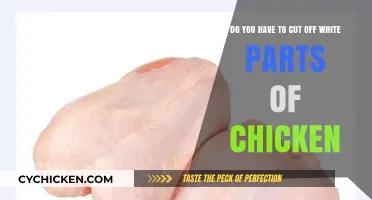 Should You Trim Chicken's White Parts?