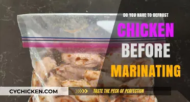 Should You Defrost Chicken Before Marinating? Tips for Perfect Flavor