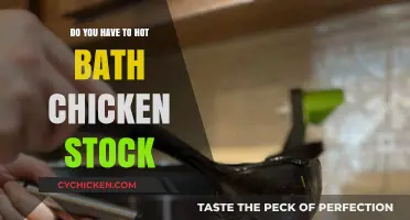 Hot Bath Chicken Stock: Essential Technique or Optional Step?