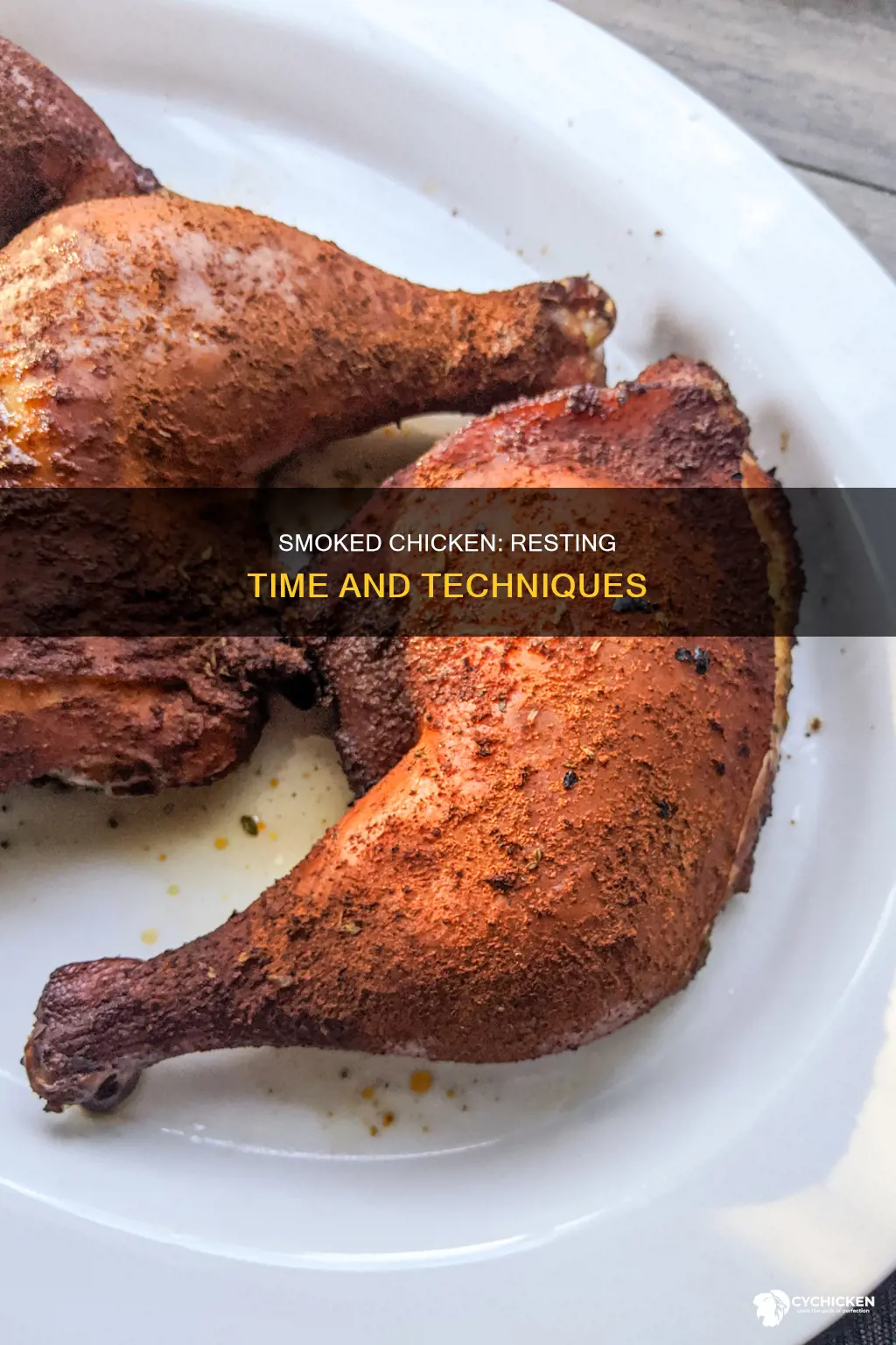 do you have to let chicken rest after smoking it