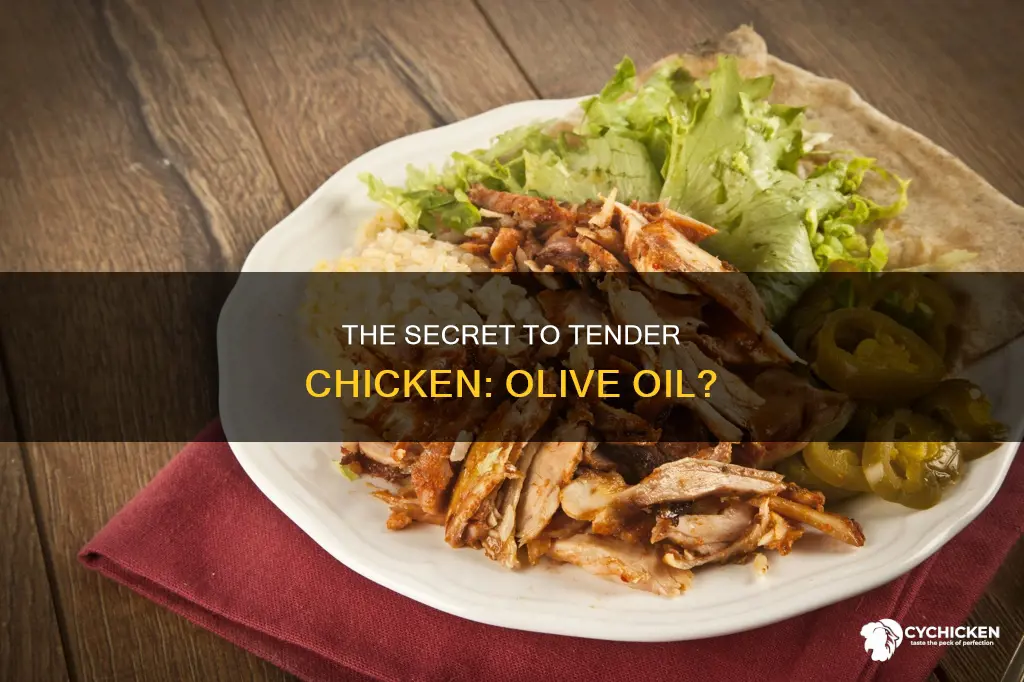 do you have to put olive oil on chicken