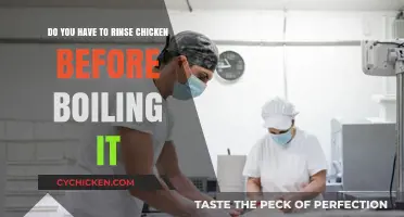Should You Rinse Chicken Before Boiling?