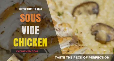 Should You Sear Sous Vide Chicken? Tips for Perfect Texture