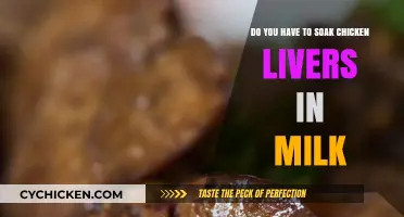 Soaking Chicken Livers: Does Milk Make a Difference?