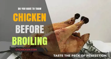 Should You Thaw Chicken Before Broiling? Quick Tips for Perfect Results