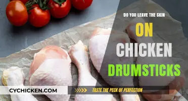 Should You Cook Chicken Drumsticks with Skin On or Off?