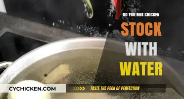 Mixing Chicken Stock with Water: Tips for Perfect Flavor Balance