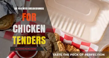 Crispy Chicken Tenders: Breadcrumbs Essential or Optional for Perfection?