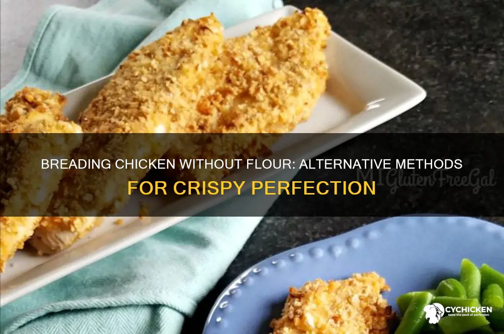 do you need flour to bread chicken