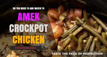 How to Make Tender Crockpot Chicken With Water
