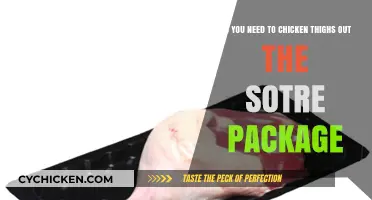Should You Remove Chicken Thighs from Store Packaging Before Cooking?