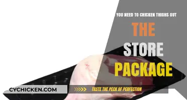 Should You Remove Chicken Thighs from Store Packaging Before Cooking?