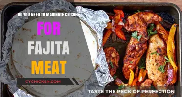 Fajita Chicken: Marinate or Not?