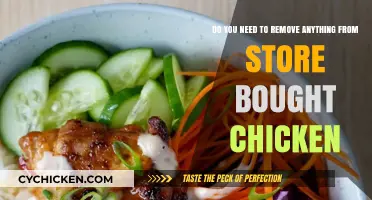 Purchased Chicken: What's the Prep Process?
