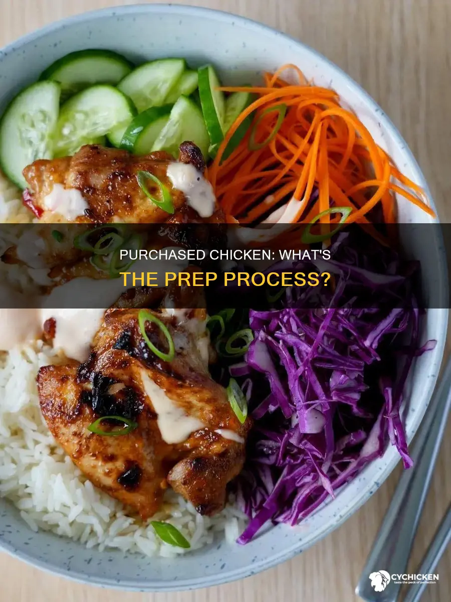 do you need to remove anything from store bought chicken