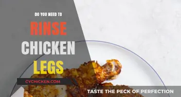 Should You Rinse Chicken Legs? Expert Tips for Safe Cooking