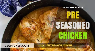 Pre-Seasoned Chicken: To Wash or Not Before Cooking?