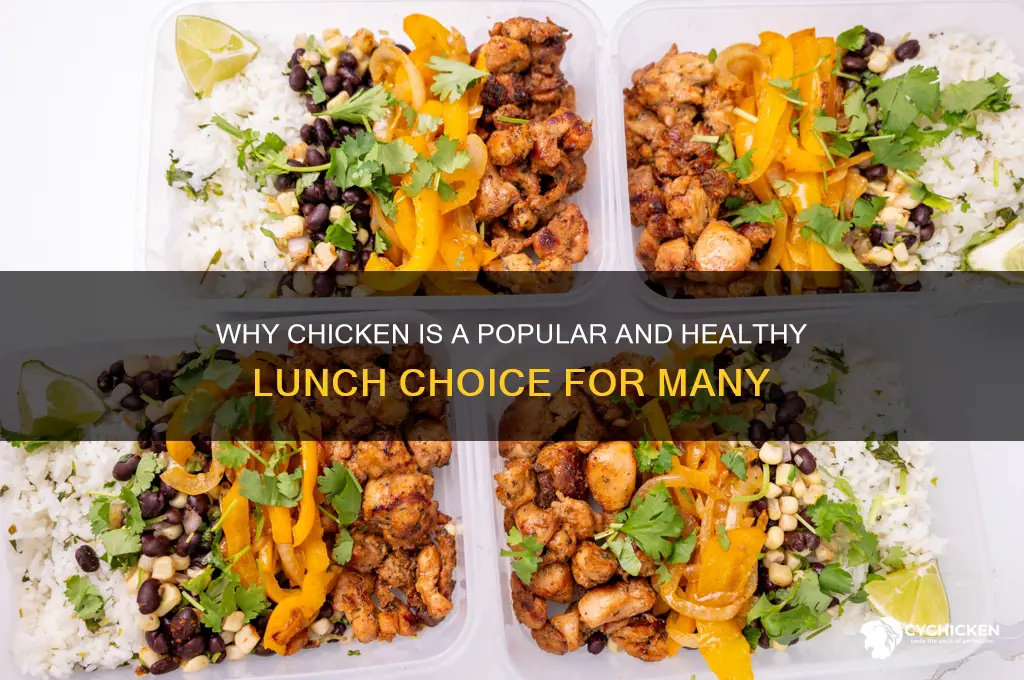 do you often have chicken for lunch