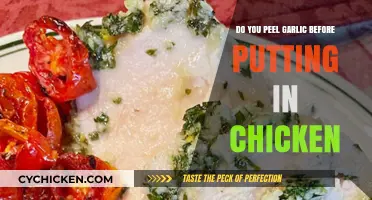 Should You Peel Garlic Before Adding It to Chicken?