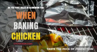 Baking Chicken: To Poke Holes or Not?