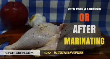 Marinate First or Pound Later: The Chicken Prep Debate