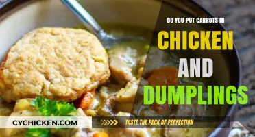 Carrots in Chicken and Dumplings: A Tasty Debate or Tradition?