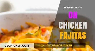 Cheese on Chicken Fajitas: A Delicious Debate or Culinary Crime?