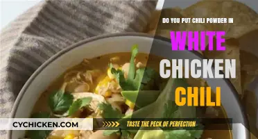 White Chicken Chili: To Spice or Not to Spice?