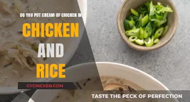 Chicken and Rice: Cream of Chicken's Role