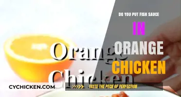 Fish Sauce in Orange Chicken: A Surprising Twist or Tradition?