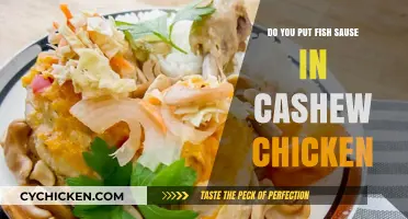 Fish Sauce in Cashew Chicken: A Flavorful Twist or Tradition?