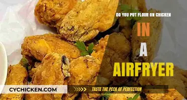 Air-Fryer Chicken: To Flour or Not to Flour?
