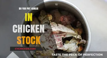 Garlic in Chicken Stock: Enhancing Flavor or Overpowering Classic Taste?