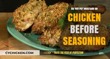 Should You Apply Mustard Before Seasoning Chicken? A Culinary Debate