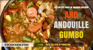 Okra in Gumbo: A Smoked Chicken and Andouille Delight