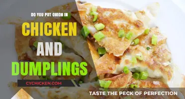 Should You Add Onion to Chicken and Dumplings? A Flavor Debate