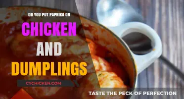 Paprika on Chicken and Dumplings: A Flavorful Twist or Miss?