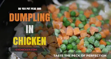 Peas and Dumplings in Chicken: A Perfect Match or Not?