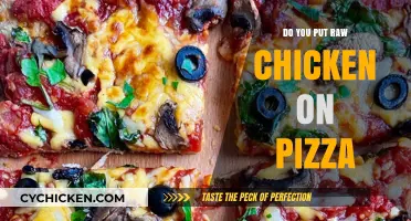 Raw Chicken on Pizza: Safe or Risky Topping Choice?