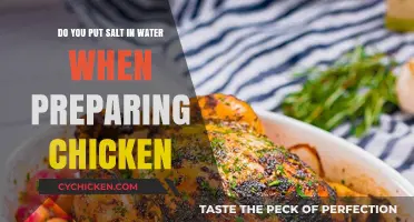Why Salt Water is Essential for Chicken Preparation