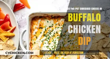 Shredded Cheese in Buffalo Chicken Dip: Yay or Nay?